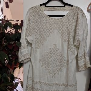 Free people macrame dress